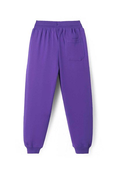 Pine kids Pine Kids Knit Full Length Lounge Pants with Text Print - Purple