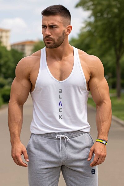 TREND ALİSSE Tricou sport pentru bărbați, stil atlet, cu mânecă zero, stil tr...