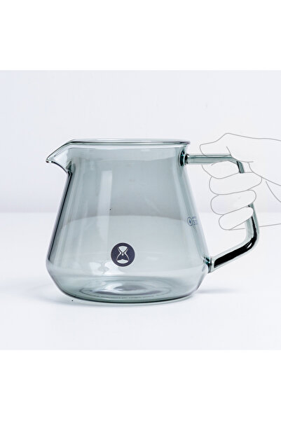 Timemore 600ml Black Store Coffee Tea Pot 360ml 600ml Milk Mugs Contracted For Kitchen Free Gift Gl