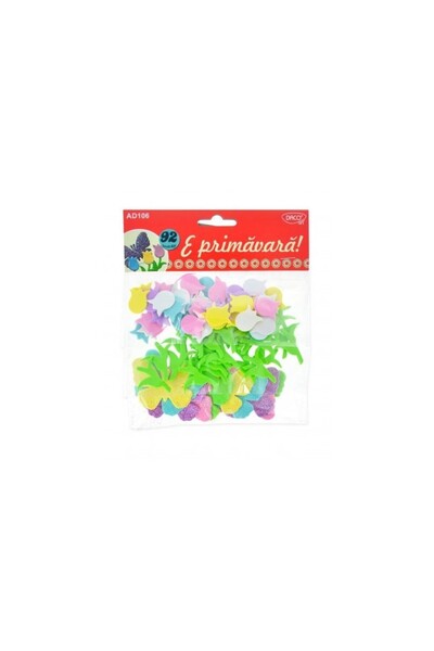 OEM Set de 92 figurine din spumă - E primăvară