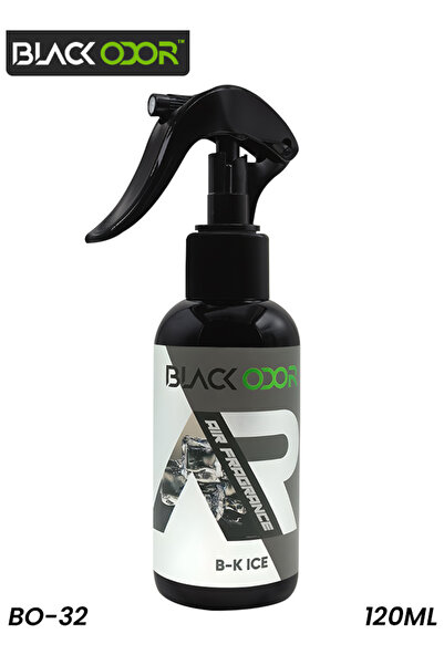 Black Odor بخاخ بلاك آيس BO-32، 120 مل - معطر جو غير سام للمنزل والسيارة والمكتب