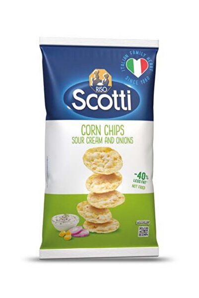 Riso Scott Corn Chips Smantana Si Ceapa 80Gr