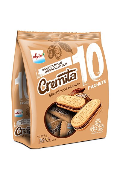 Cremita Ulpio Cremita cocoa cream biscuits, 340g