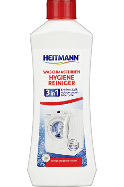 HEITMANN Solutie de curatare, decalcifiere si igienizare masina spalat rufe Heitmann, 250 ml