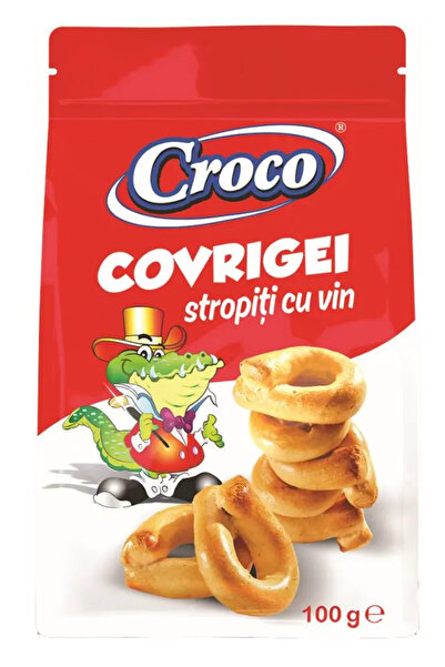 Croco Covrigei cu vin Croco, 100g