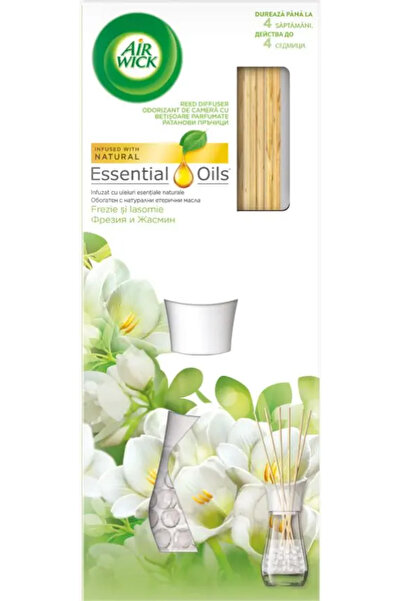 Air Wick Odorizant de camera cu bete de ratan Air Wick Fressia & Jasmine 25ml