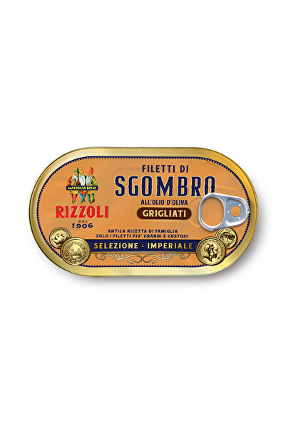 Rizzoli Grilled mackerel fillet in olive oil Rizzoli, 160 g