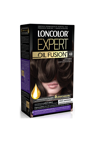 Loncol Exp Vopsea de par permanenta Loncolor Expert Oil Fusion 4.0 Saten Medi...