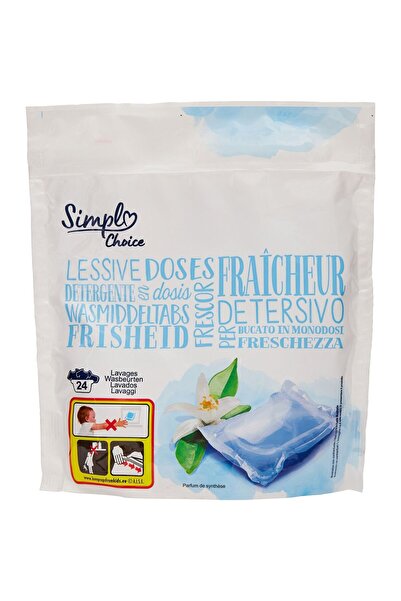 Simpl Detergent capsule parfum de prospetime 24 capsule