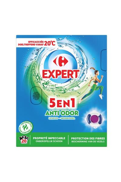 Carrefour Essential Detergent rufe Carrefour Expert Sport 20 capsule