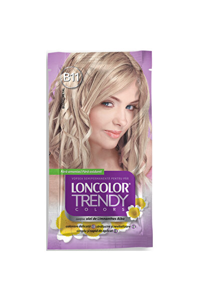 Trendy Col Loncolor Trendy Colors B11 Metal Blonde ημιμόνιμη βαφή μαλλιών χωρ...