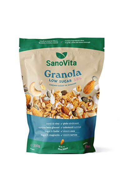 Sano Vita Granola low sugar Sanovita, 350 g