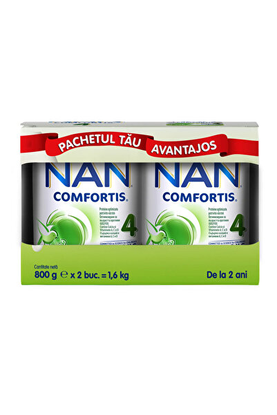 Nestle Nan Comfortis 4 infant milk powder, from 2 years, 2x800g