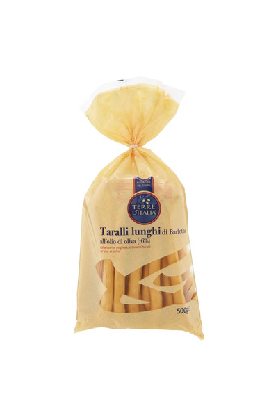 Terre d'Italia Covrigei cu ulei de masline Terre d'Italia 500g