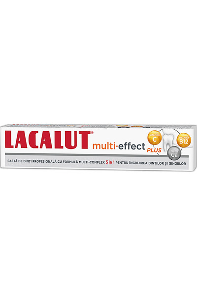 lacalut Pasta de dinti Multi-effect Plus, 75 ml
