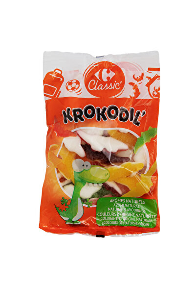 Carrefour Classic Jeleuri Carrefour Classic in forma de crocodil 250g