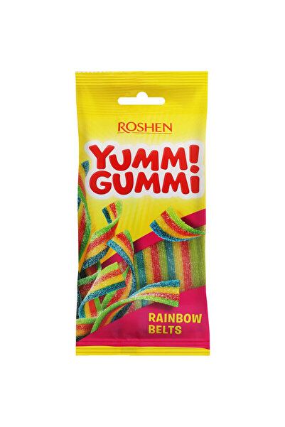 Roshen Curele Yummi Gummi curcubeu, 70g