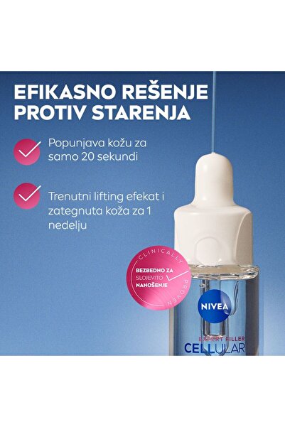 NIVEA Cellular Expert Filler Anti-Wrinkle Serum with Hyaluronic Acid 15ml