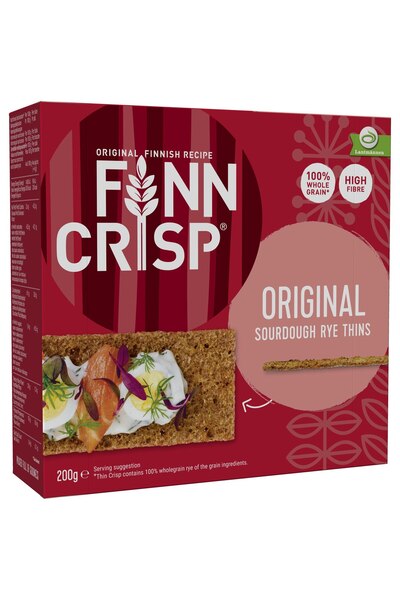 Finn Crisp Paine Finn Crisp crocanta subtire secara, 200g