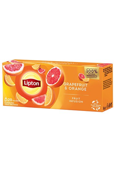 Lipton Ceai de grepefruit si portocale 20 plicuri