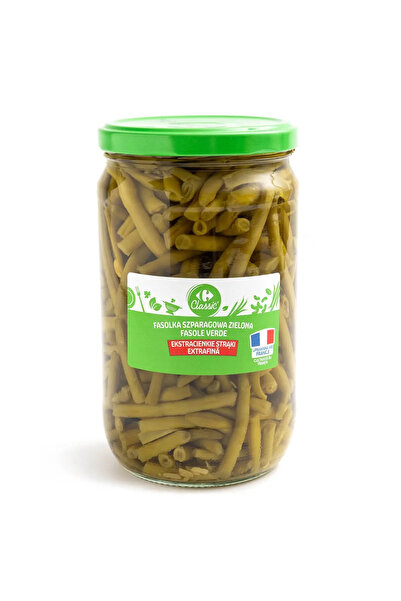Crf Clasic Fasole verde pastai extra-fina Carrefour Classic 660 g