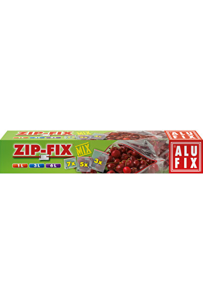 alufix Pungi alimentare inchidere zipp 1L/3L/6L