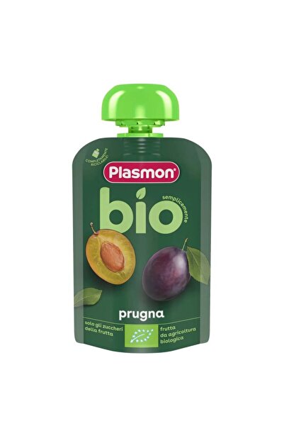Plasmon Piure Bio din prune, + 6 luni, 100 g