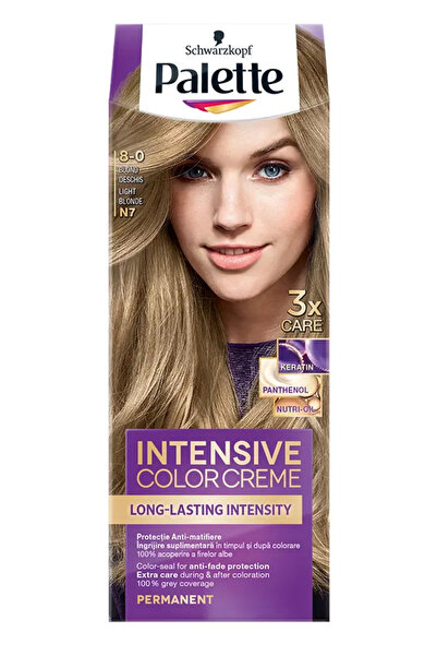 Paletteicc Vopsea de par permanenta Palette Intensive Color Creme Pure Blonde...