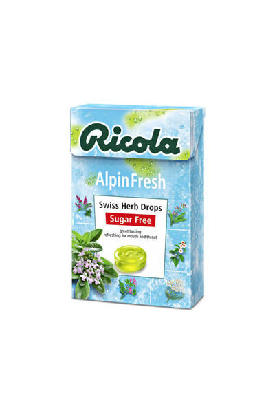 Ricola Dropsuri Din Plante Alpin Fresh 40 G