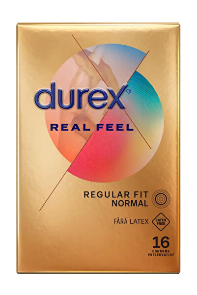 Durex Prezervative Real Feel, 16 buc