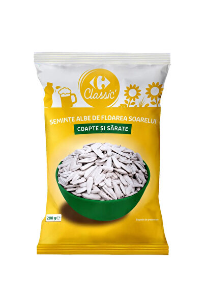 Crf Clasic Seminte albe Carrefour Classic, coapte si sarate 200g