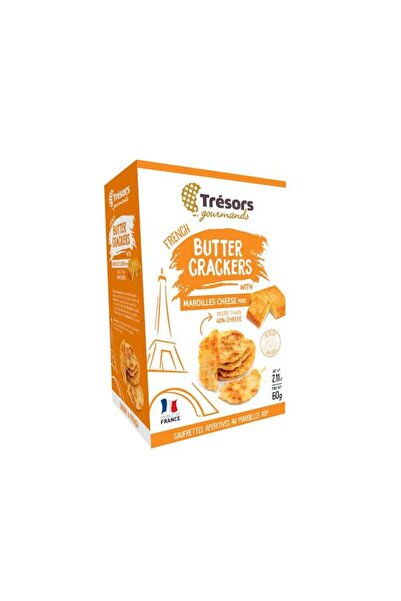 Tresors Gourmands Tresors Gourmet Crackers Cu Unt Si Branza Maroilles 60G
