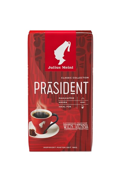 Julius Meinl Cafea macinata Prasident, 500 G