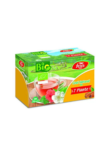 Fares Ceai 7 plante Bio Fares, 36g
