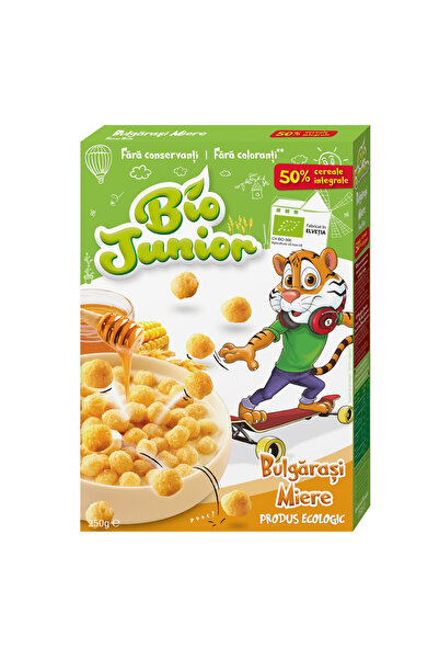 Bio Cereale bulgarasi cu miere Junior, 250g