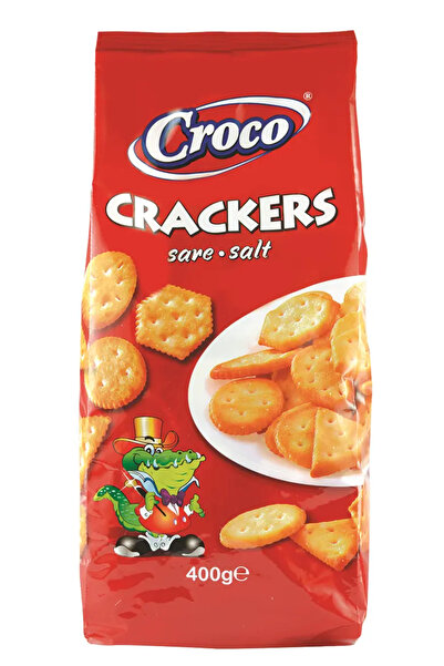 Croco Crackers cu sare Croco, 400g