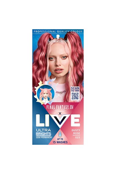 Live Vopsea de par semi-permanenta Schwarzkopf Final Fantasy XIV, 025 Dusty R...