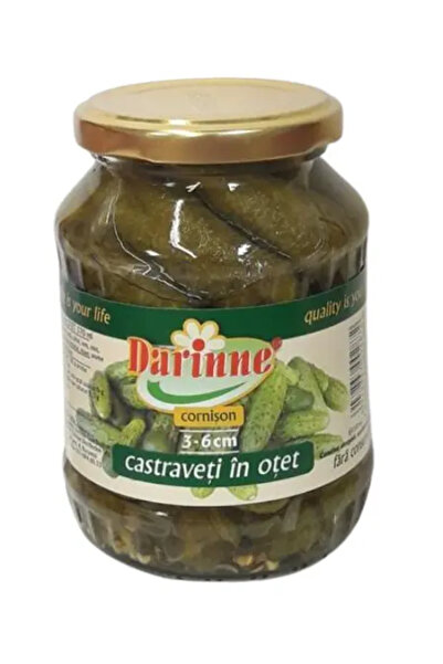 Darinne Cucumbers 3-6 cm 370 ml