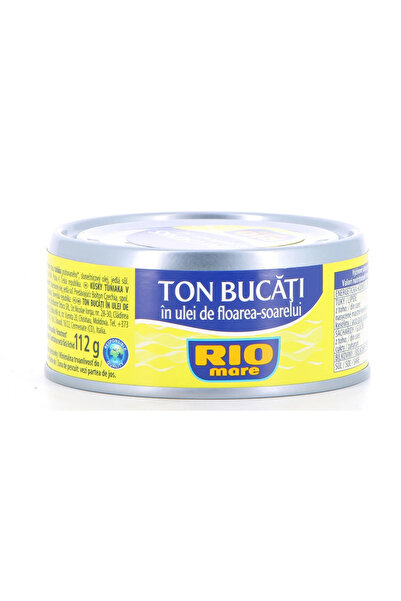 RIO MARE Conserva ton bucati Rio Mare in ulei de floarea soarelui 160 g