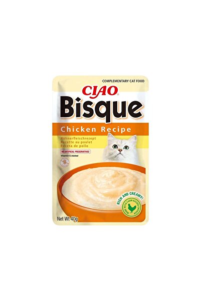 Ciao Hrana Umeda Pentru Pisici Inaba Bisque Pui, 40G