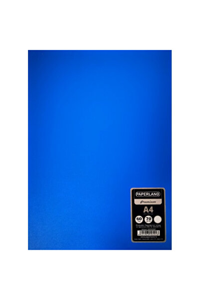 PAPERLAND Caiet A4 60 file velin, coperta plastic Premium