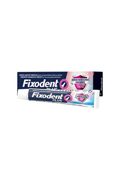 Fixodent Foodorizant Plus Adhesive Cream, 2x40g