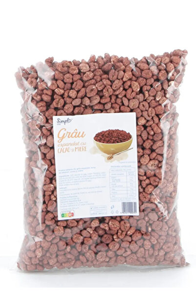 Simpl Grau expandat Simpl, cu cacao si miere, 250g
