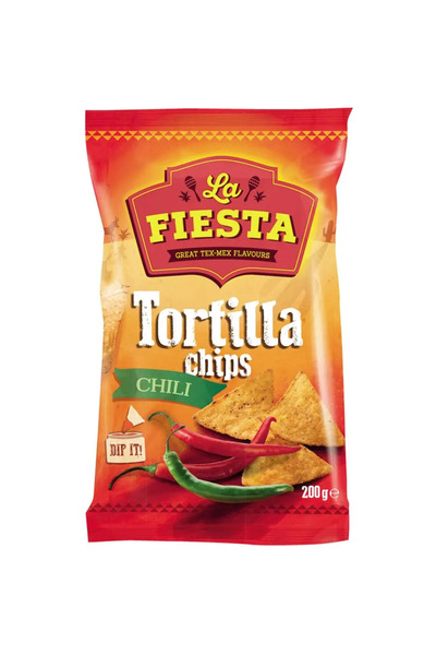 La Fiesta Chipsuri tortilla cu chili La Fiesta 200g