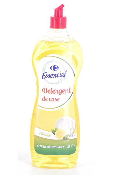 Carrefour Essential Detergent de vase lamaie, super degresant, Carrefour 1L