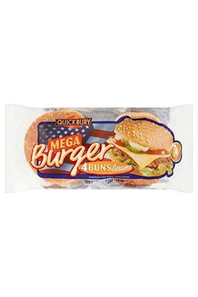 Quickbury Chifle jumbo pentru burger cu susan 300 g