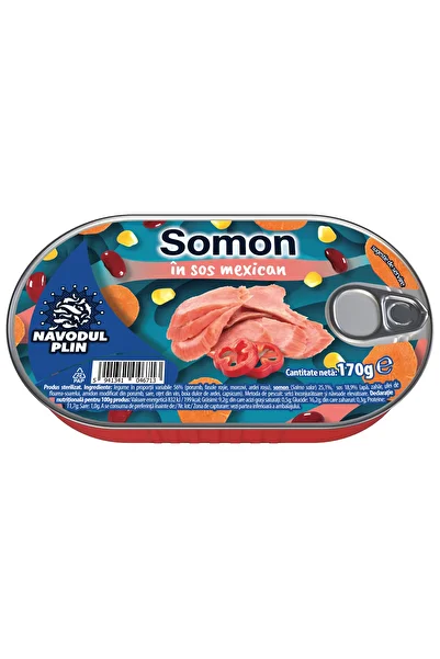 Navodul Pl Conserva somon in sos mexican 170g