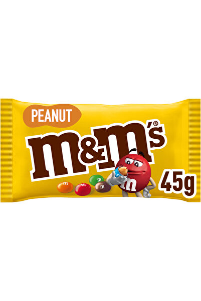 M&M's Bomboane Peanut arahide invelite in ciocolata cu lapte 45 g