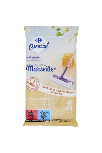 Carrefour Essential Servetele pardoseala Carrefour Essential cu sapun de Mars...