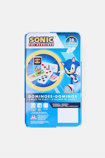 Sonic 28 Piece The Hedgehog Dominoes Set